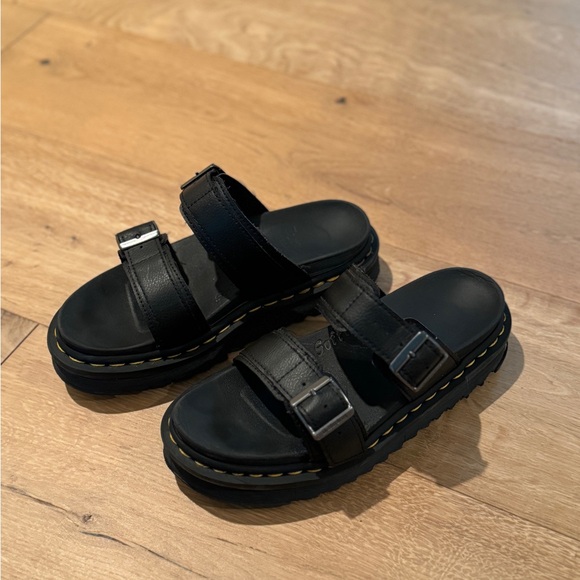 Dr Matrens Myle's Brando Slide Sandals - Picture 2 of 5